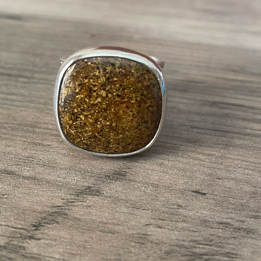 Silpada Bronzite Ring